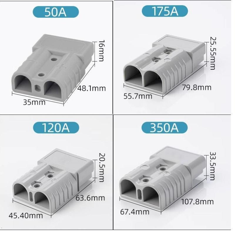 350Amp Battery Quick Connect/Disconnect Connector 2 Pcs