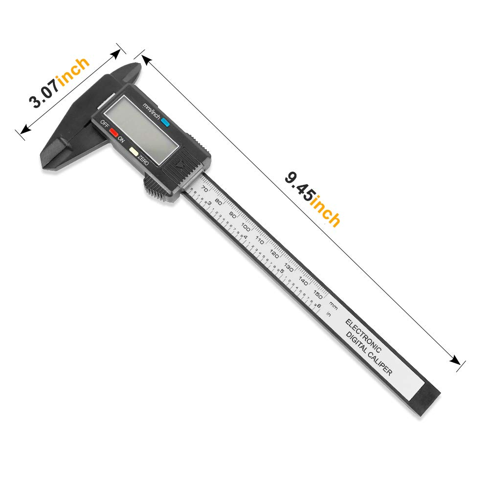 Digital Caliper - Short Circuit Protection for Battery