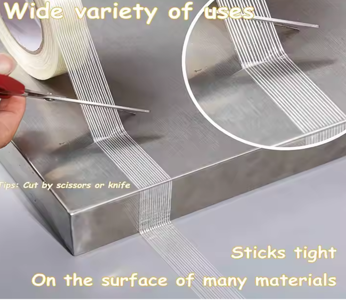 Fiberglass Filament Strapping Tape 50meters