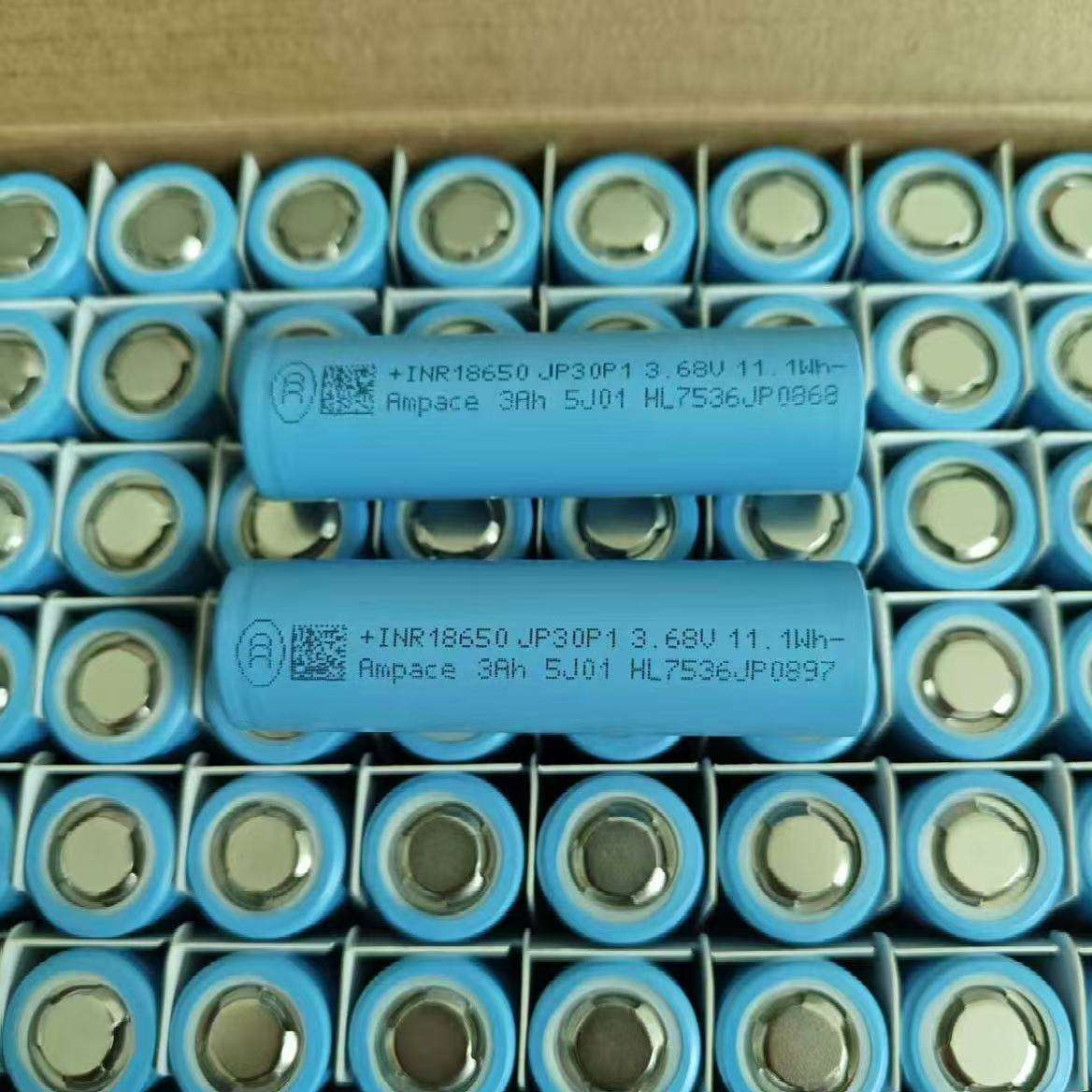Ampace 18650 JP30 High Discharge 12C 140A 3000mAh 3.7V