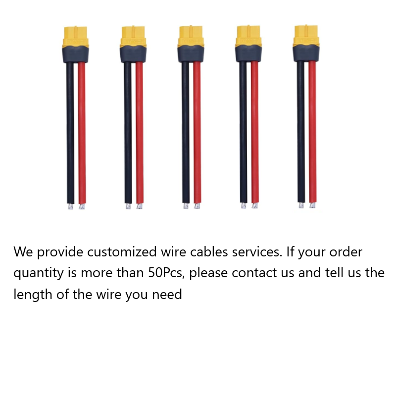 XT60H Connector for Battery pack-5 Pairs