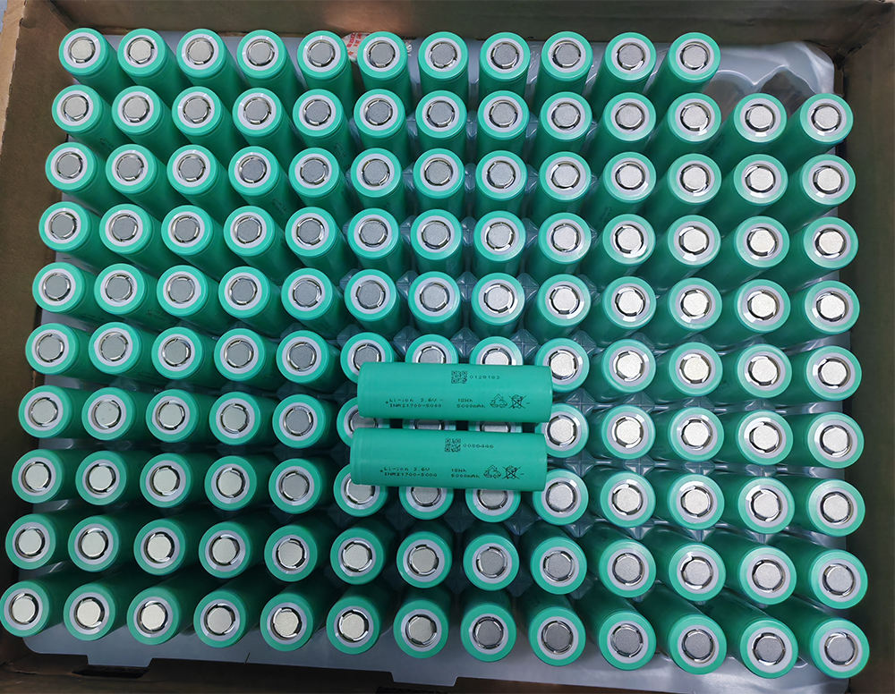 EV INR21700 50PL 3.6V 5000mAh 3.6V 125A 25C High Discharge Lithium Li-ion Battery 21700 for UAV