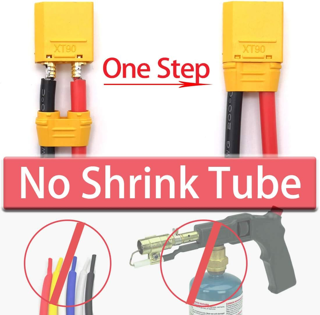 10 Pair XT90 Male Female Bullet Connectors