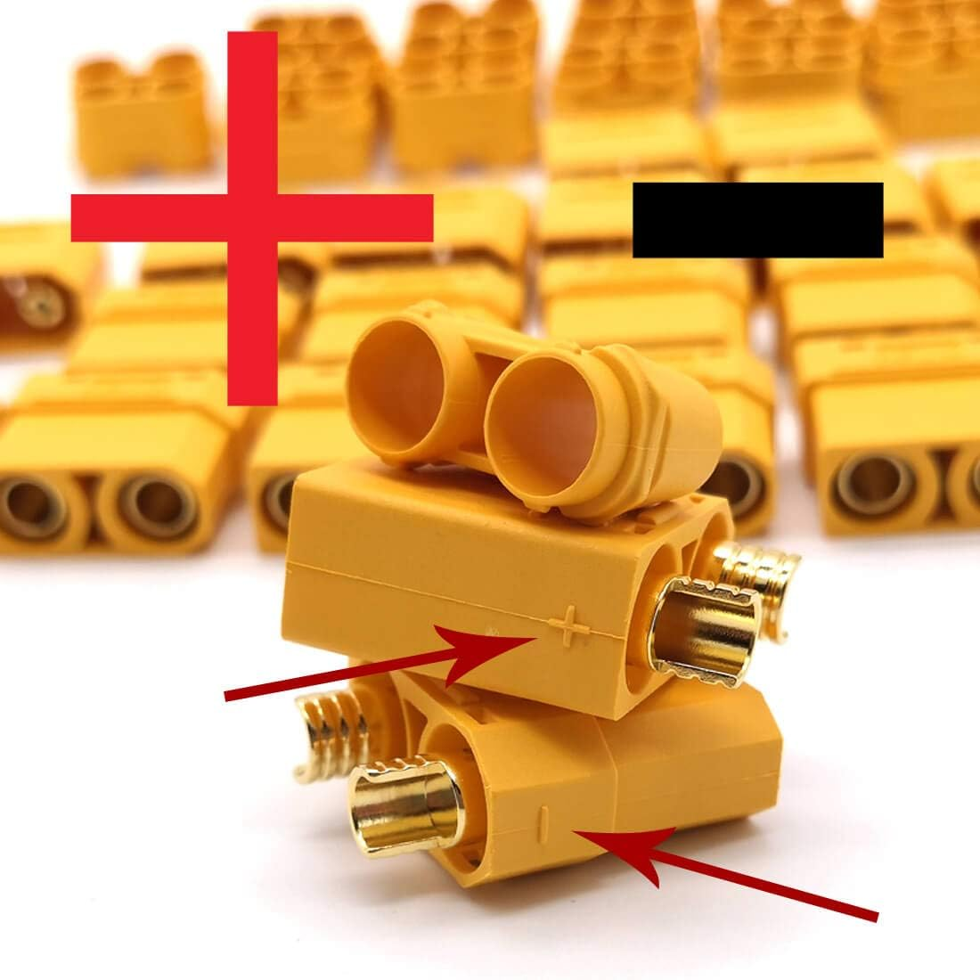 10 Pair XT90 Male Female Bullet Connectors