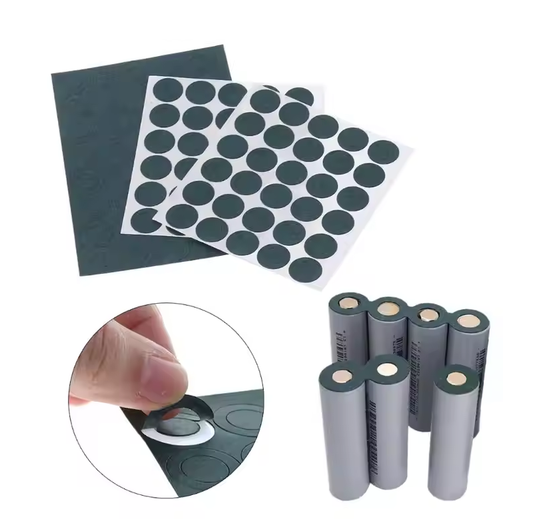 Adhesive Terminal Insulators Fish Paper-Green Round Rings