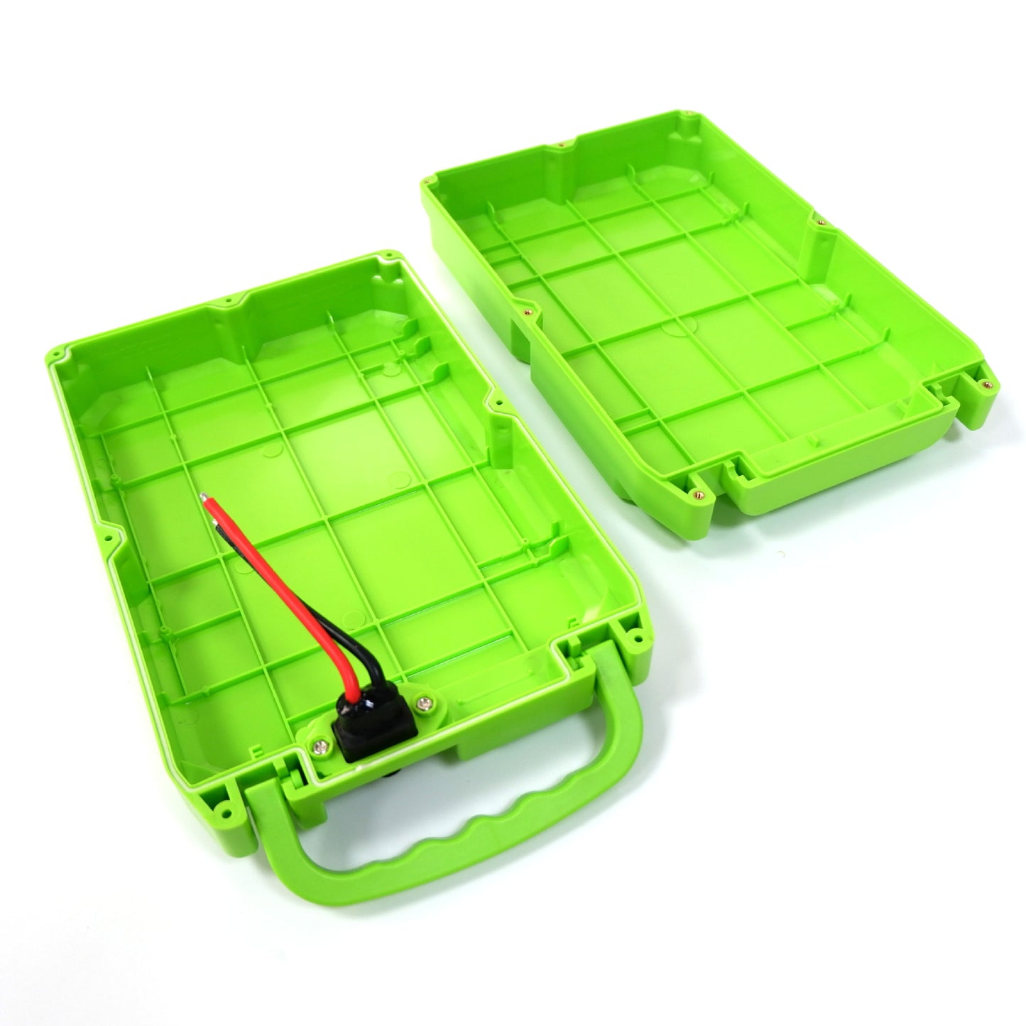 13S8P Portable 18650 lithium battery pack case Shell+Connector Cable+Nickel Strip