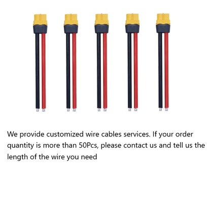 XT60H Connector for Battery pack-5 Pairs