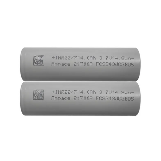 Ampace INR21700 JP40 Tabless 4000mAh 70A Battery Cell
