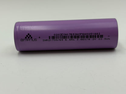 Amprius SA112 21700-6500mAh Battery Cell