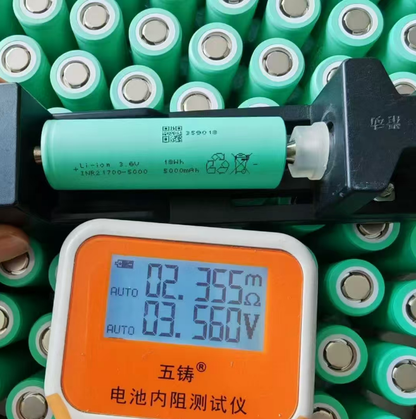 EV INR21700 50PL 3.6V 5000mAh 3.6V 125A 25C High Discharge Lithium Li-ion Battery 21700 for UAV