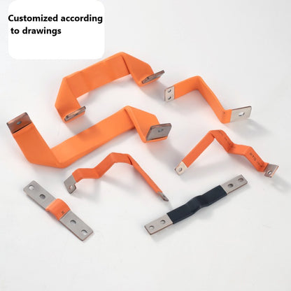Customized Size Soft Connection Internal Flexible Copper Busbar for Battery Pack