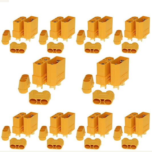 10 Pair XT90 Male Female Bullet Connectors