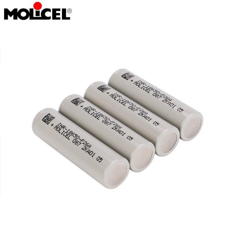 10PCS Molicel INR18650 P26A