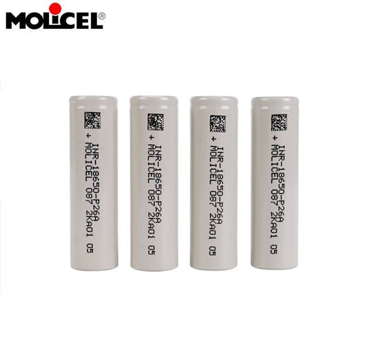 10PCS Molicel INR18650 P26A